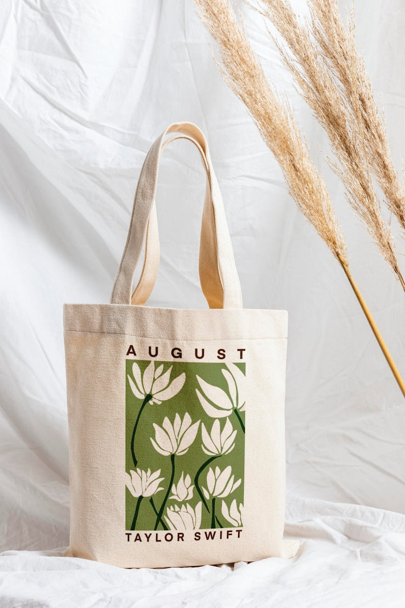 Swift August Canvas Tote Bag