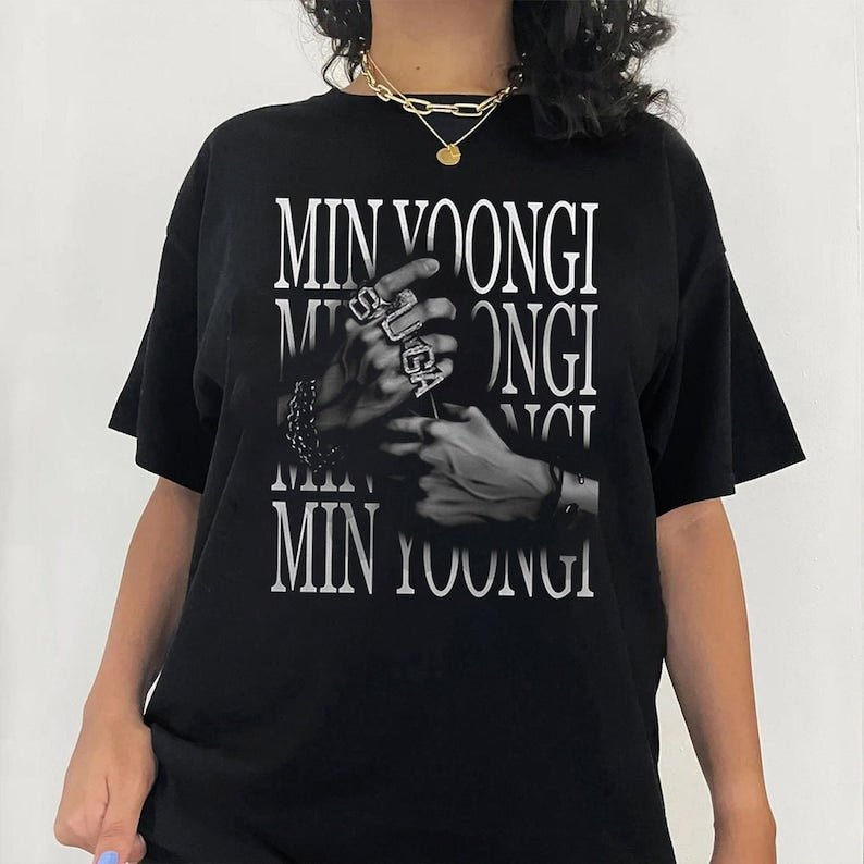 BTS Min Yoongi Concert T-shirt