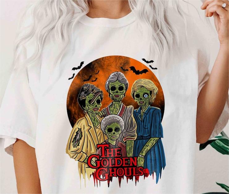 Halloween The Golden Ghouls T-shirt