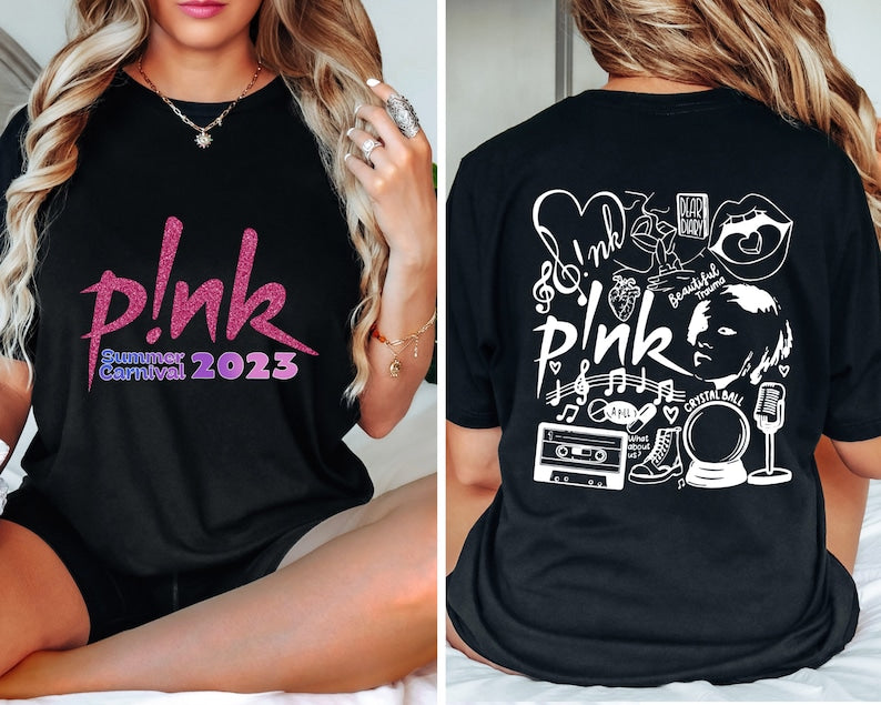 Pink Music Tour 2023 T-shirt