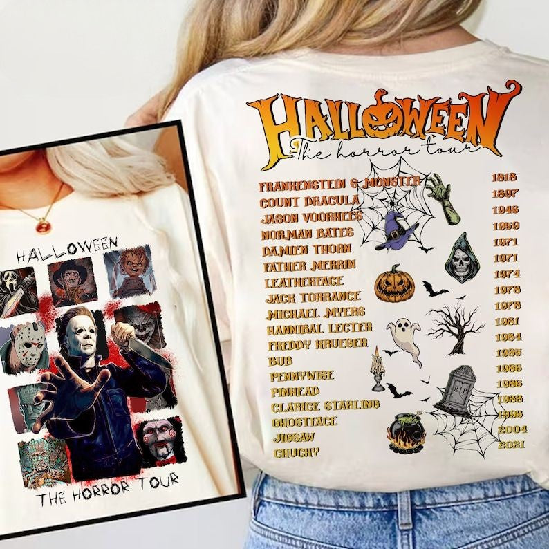 Halloween The Horror Tour 2023 T-shirt