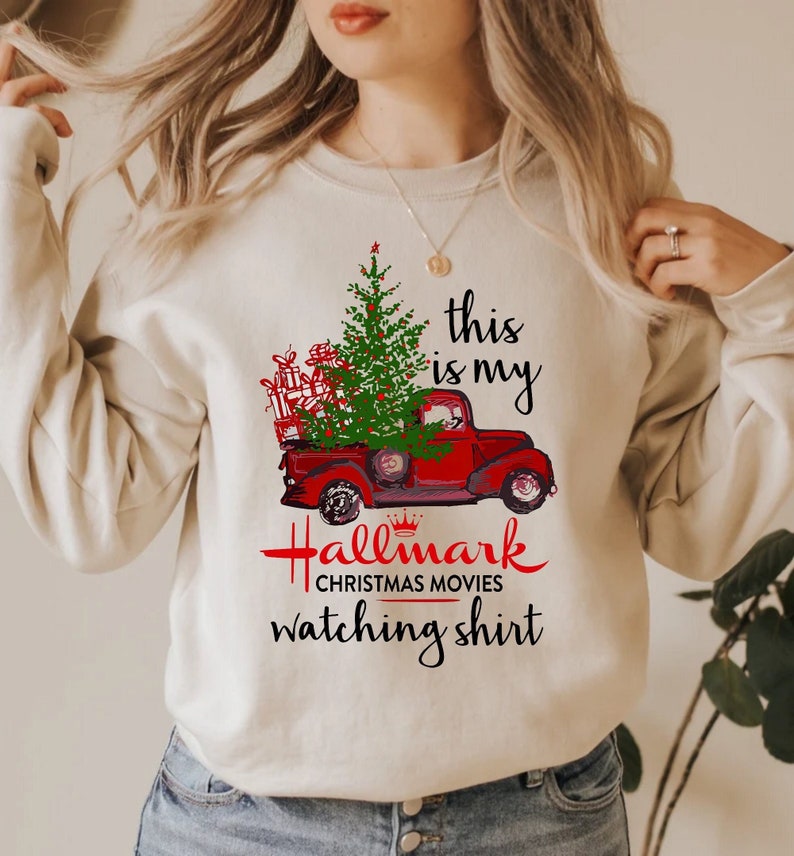This Is My Christmas Movie Watching Sweatshirt