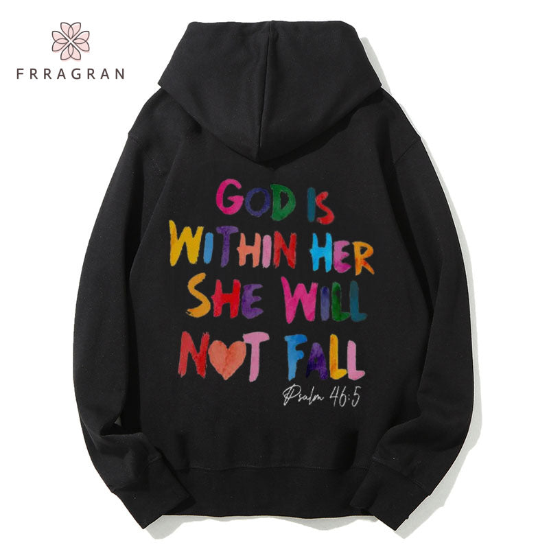 She Will Not Fall Hoodie