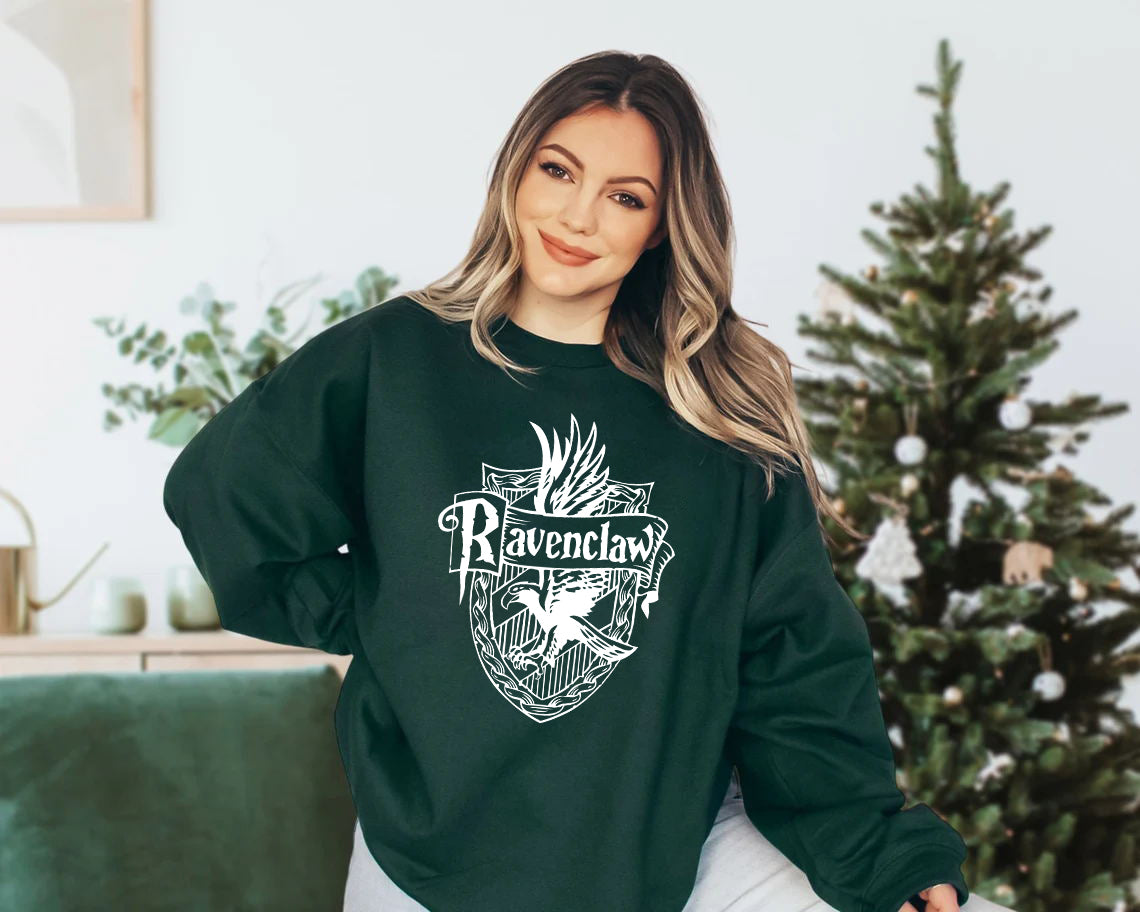 Hogwarts School Green Sweatshirt