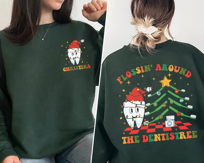 Dental Christmas Holiday Sweatshirt
