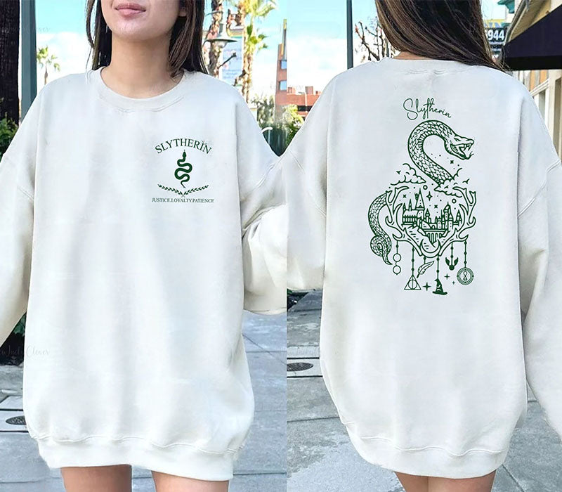 Hogwarts House Slytherin Sweatshirt