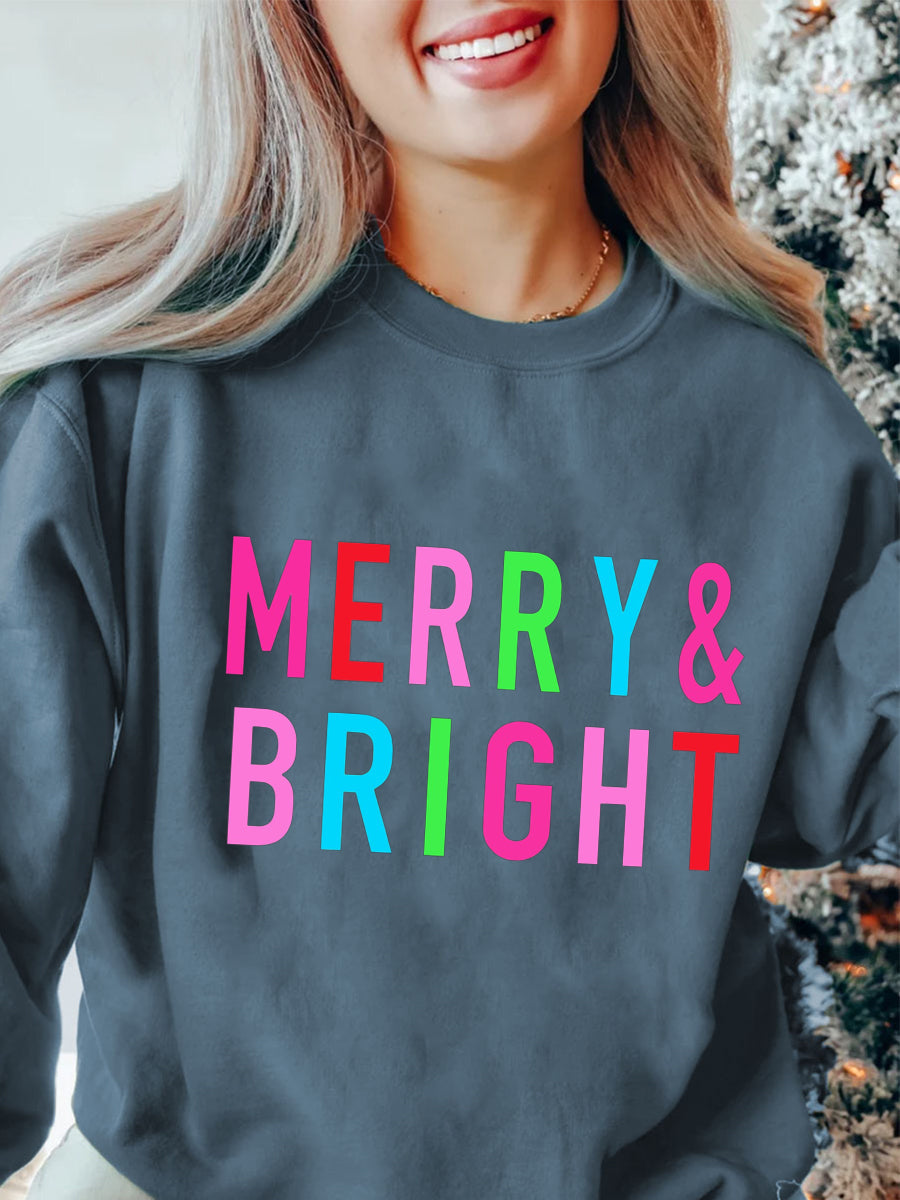 Merry Bright Christmas Sweatshirt