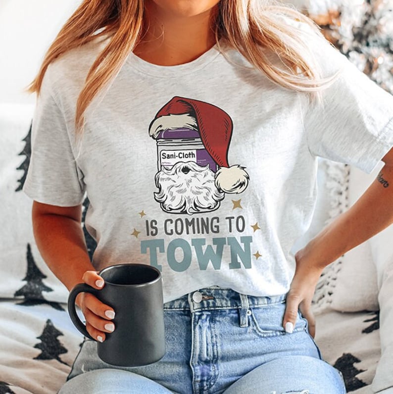 Funny Nurse Christmas T-shirt