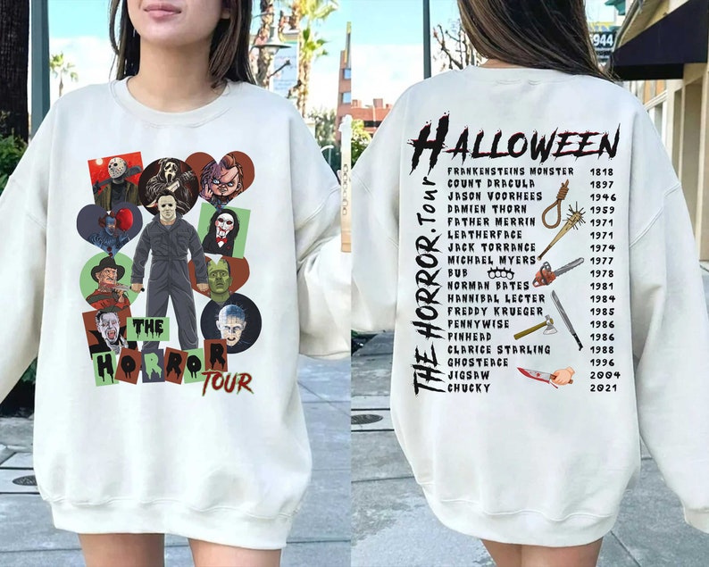 The Horror Tour Double Sided Sweatshirt