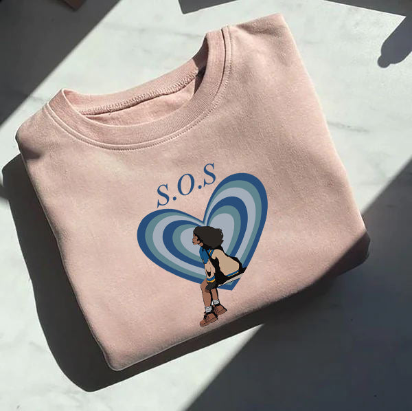 Sza SOS Embroidered Sweatshirt