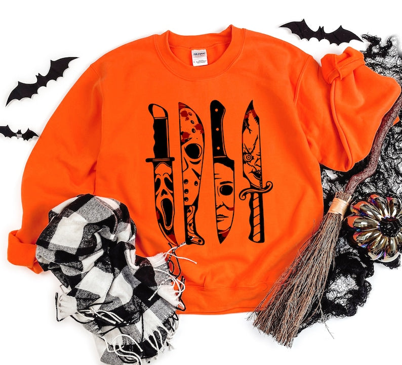 Horror Movie Characters Sweatshirt