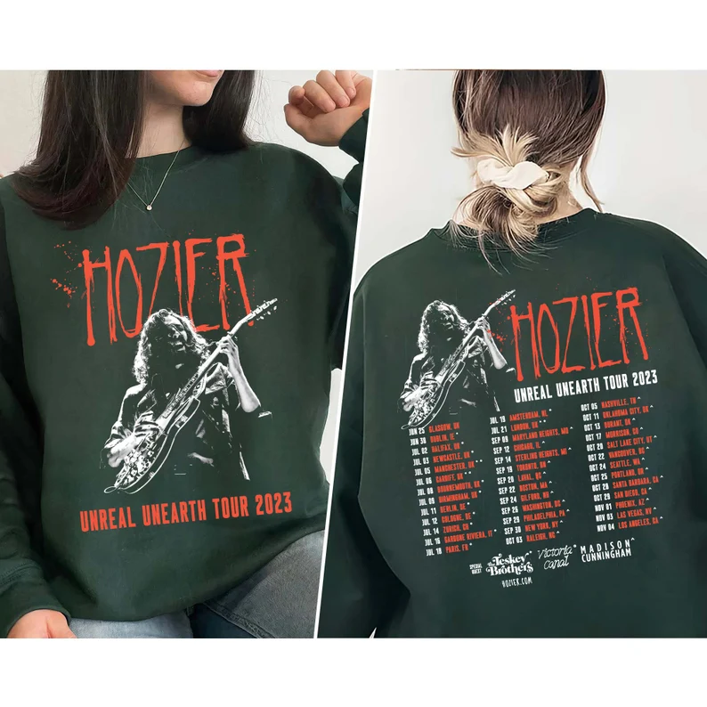 Hozier Unreal Unearth 2023 Sweatshirt