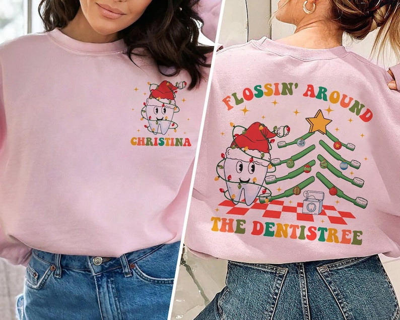 Dental Christmas Holiday Sweatshirt