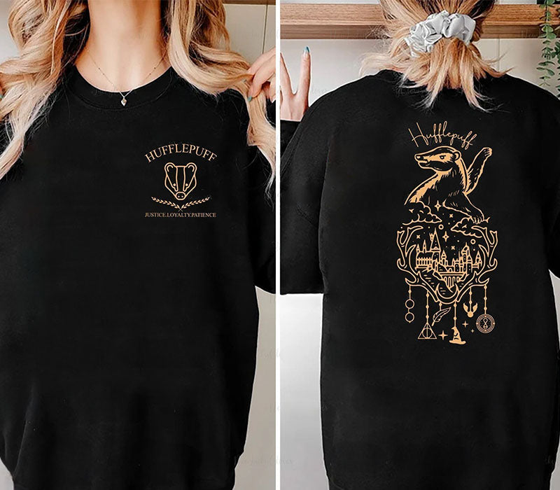 Hufflepuff Magic Wizard School Sweatshirt