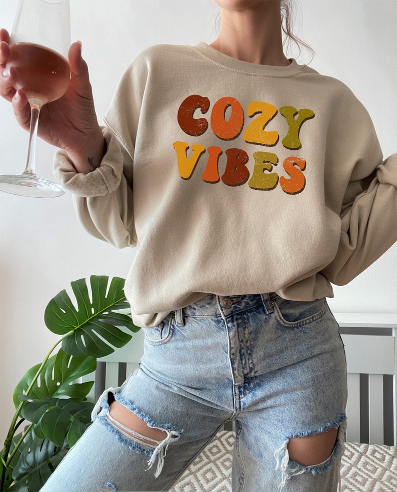 Cozy Vibes Fall Sweatshirt
