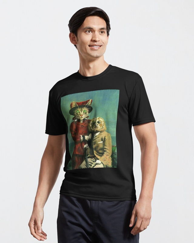 A Cat And An Owl Classic T-Shirt