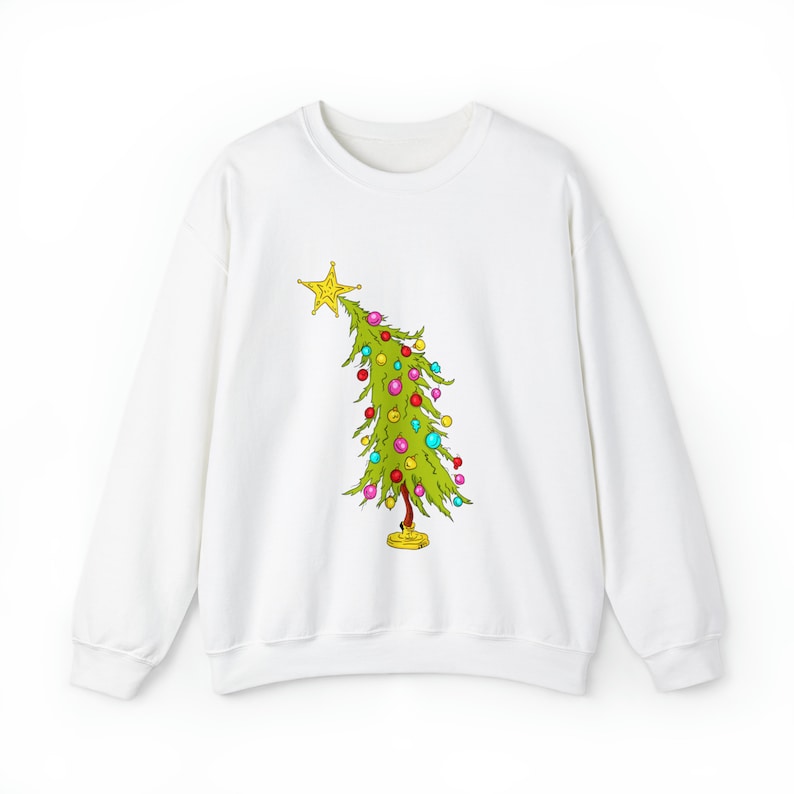 Trendy Christmas Tree Sweatshirt
