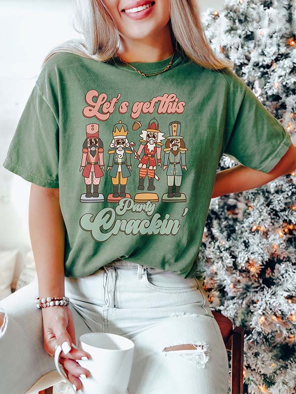 Nuts about Christmas Nutcrackers T-shirt