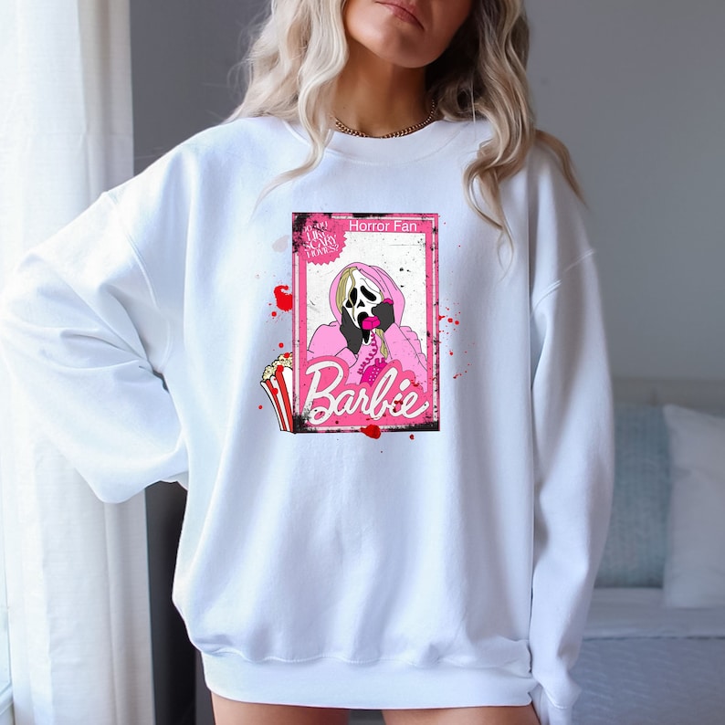 Horror Barbie Graphic Sweatshirt